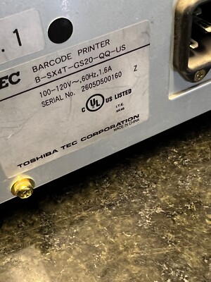 Toshiba SX4 RFID READY, TEC Barcode Thermal Label Printer B-SX4T