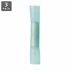 Ancor 309103 16-14 AWG Heat Shrink Butt Connectors - 3 Pack