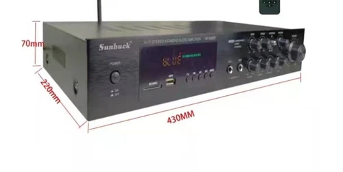 HiFi Verstärker 5 Kanal Digital FM USB Stereo Amplifier Bluetooth Vollverstärker - Bild 10 von 14