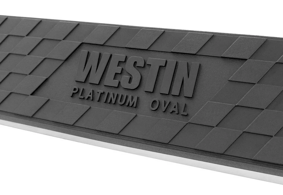 Westin 21-2365 Platinum 4" Oval Nerf Step Bars for 2004-2008 Ford F-150 Foto 3 de 3