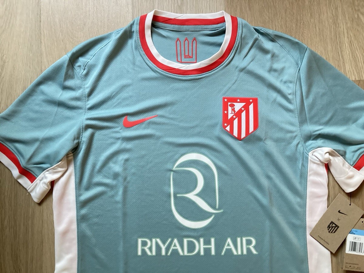 【Nike】Atletico Madrid 2024/25 Soccer Authentic Jersey Nike 2024-25 Atletico Madrid Men's Stadium Home Soccer