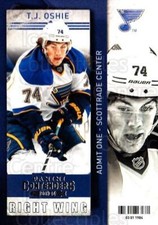 2013-14 Panini Contenders #5 TJ Oshie