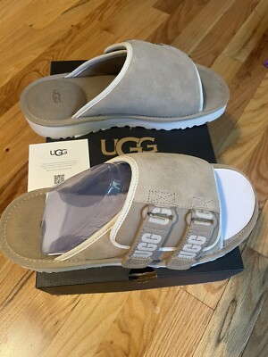 Size 9 - UGG GOLDENCOAST STRAP SLIDE MESANDALS SAND  display picture 3