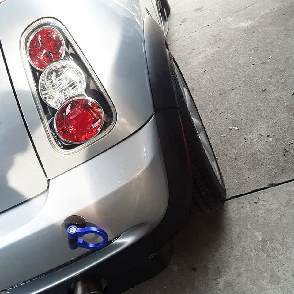 For MINI 2002-2013 Cooper R50 R56 Track Racing Style CNC Tow Hook Blue ...