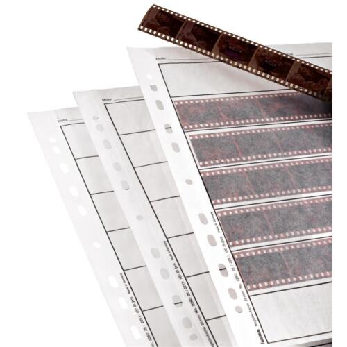 HAMA 35MM NEGATIVE STORAGE PAGES 2250 FOR RINGBINDER 25 FILING SHEETS NEG SLEEVE - Picture 1 of 1