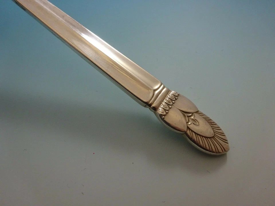 Ajuste de lugar de tamaño regular de plata esterlina Princess Ingrid de Frank Whiting 4 piezas Foto 3 de 4