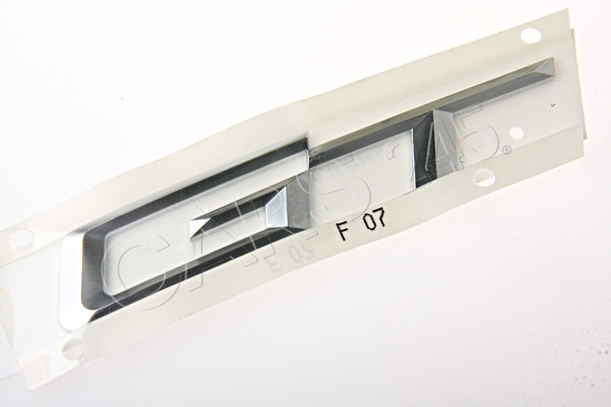 Genuine BMW F07 Heckklappe GT Emblem Abzeichen Logo Zeichen OEM 