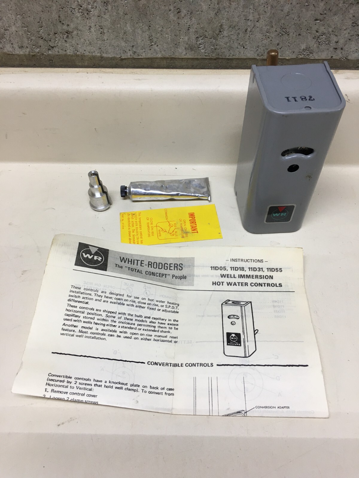 Water Rodgers White-Rodgers 11D31-2 Universal Hot Water Control | eBay