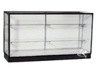 Roxy Display Glass Wood Maple Showcase Display Case - Knocked Down #SC-SC6M