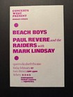 *1970 BEACH BOYS / PAUL REVERE AND THE RAIDERS HANDBILL FLYER – BRIAN WILSON* — photo 1