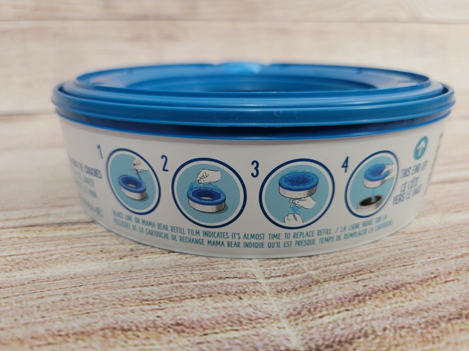 Mama Bear Diaper Pail Refills for Genie Pails Amazon Brand 270 Count