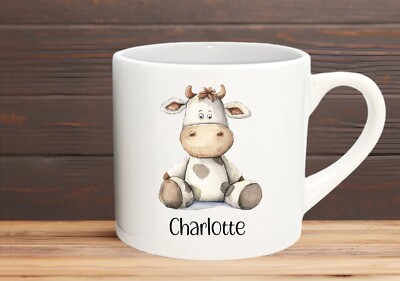 Kids Ceramic Mugs Child Kid Themed Personalised Small Mug oz