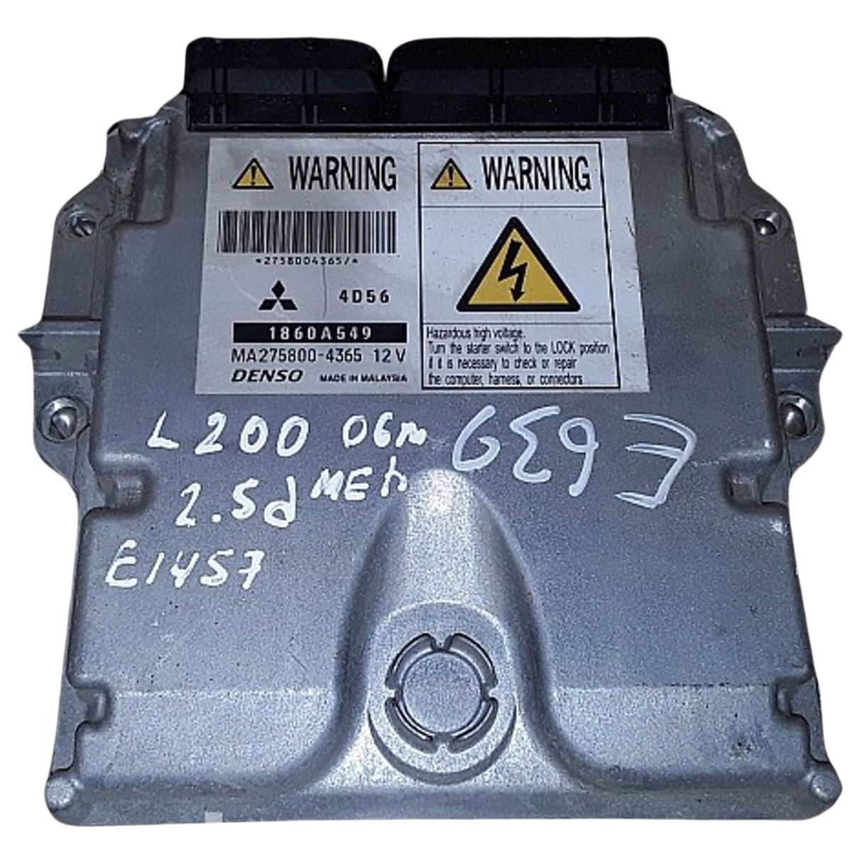 1860A549 Engine Control Unit / Module Mitsubishi L200 2006