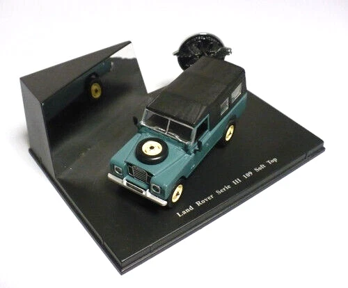 MODELLINO LAND ROVER SERIE III  109 SOFT TOP - 1:43 UNIVERSAL HOBBIES - Immagine 3 di 4