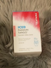 RARE tisane Starbucks TEAVANA Iced Passion Tango (6 paquets de pichets) BB 01/19'
