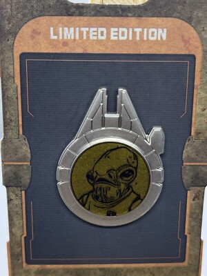 Disney Star Wars Admiral Ackbar Resistance Galaxy Edge Ltd Edition Pin 2020 