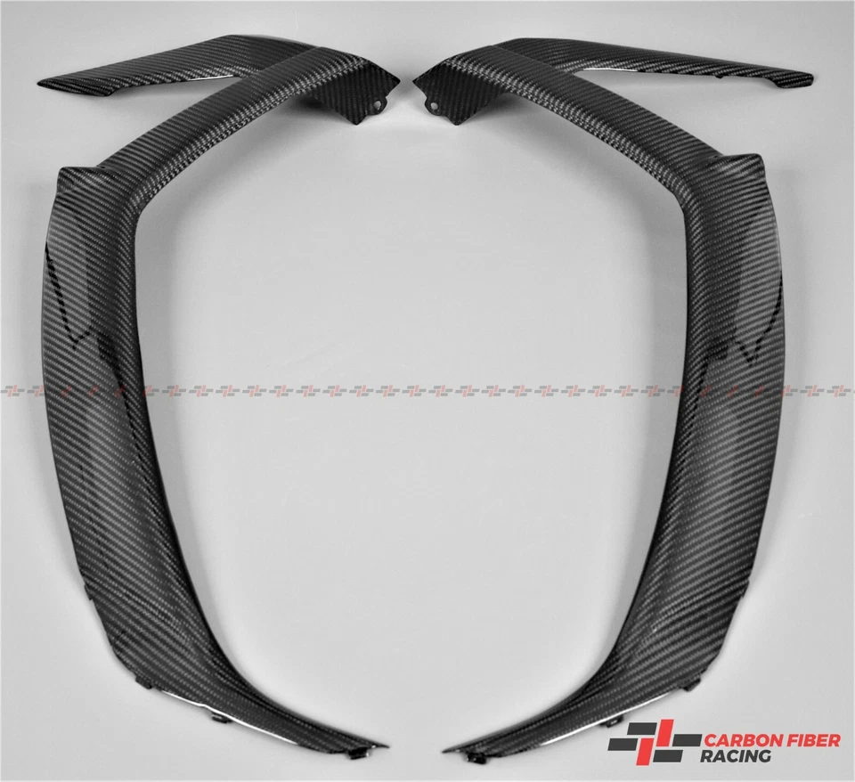 2011-2020 Kawasaki Ninja ZX-10R Front Leading Edges - 100% Carbon Fiber - Image 3 of 3