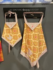 Mommy  Me Apron Set One Of A Kind Mother Daughter Handmade Matching One Size