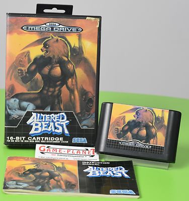 Altered Beast Sega Mega Drive MD mit Anleitung Box OVP