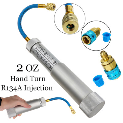 R134A 2-OZ Hand Drehen für Einspritzpumpe Werkzeug Kit Auto ein / C Öl Farbe