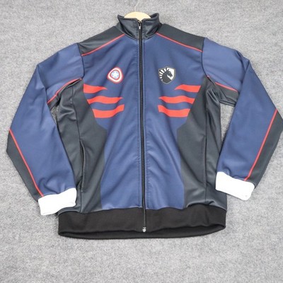 Marvel x Team Liquid Captain America Track Jacket Mens Small Gaming
