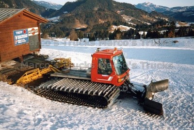 LKW Foto Kässbohrer rot Pisten Bully #p6rg