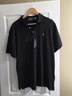 Polo Ralph Lauren Polo Shirt Classic Fit Pony  Men's large new black color