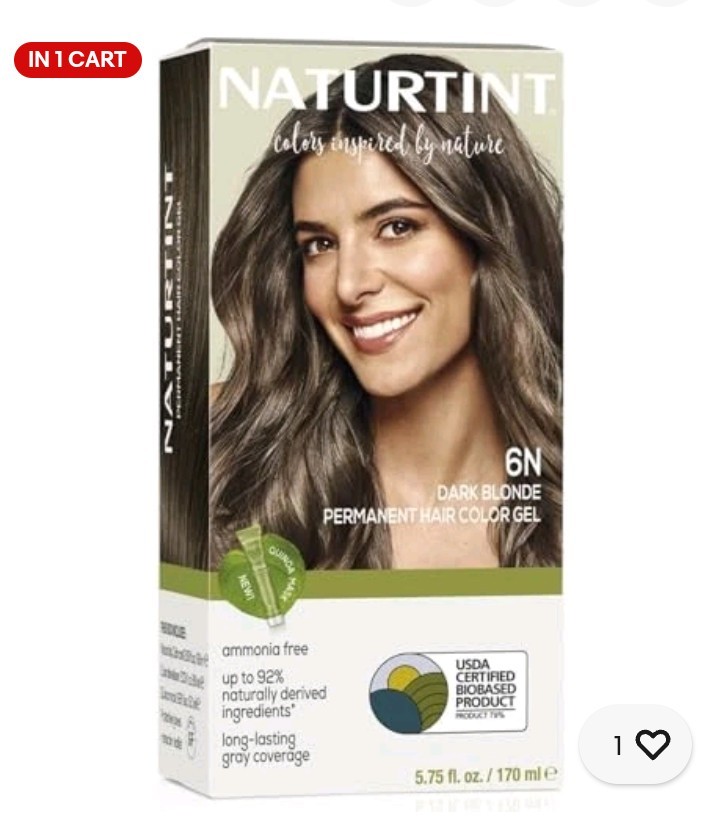 6n Dark Blonde (pack Of 1), Ammonia Free, Vegan,