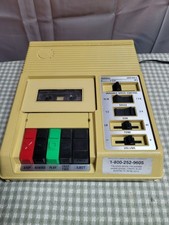 Lettore cassette vintage Library Of Congress per Blind Telex C1 funziona benissimo!