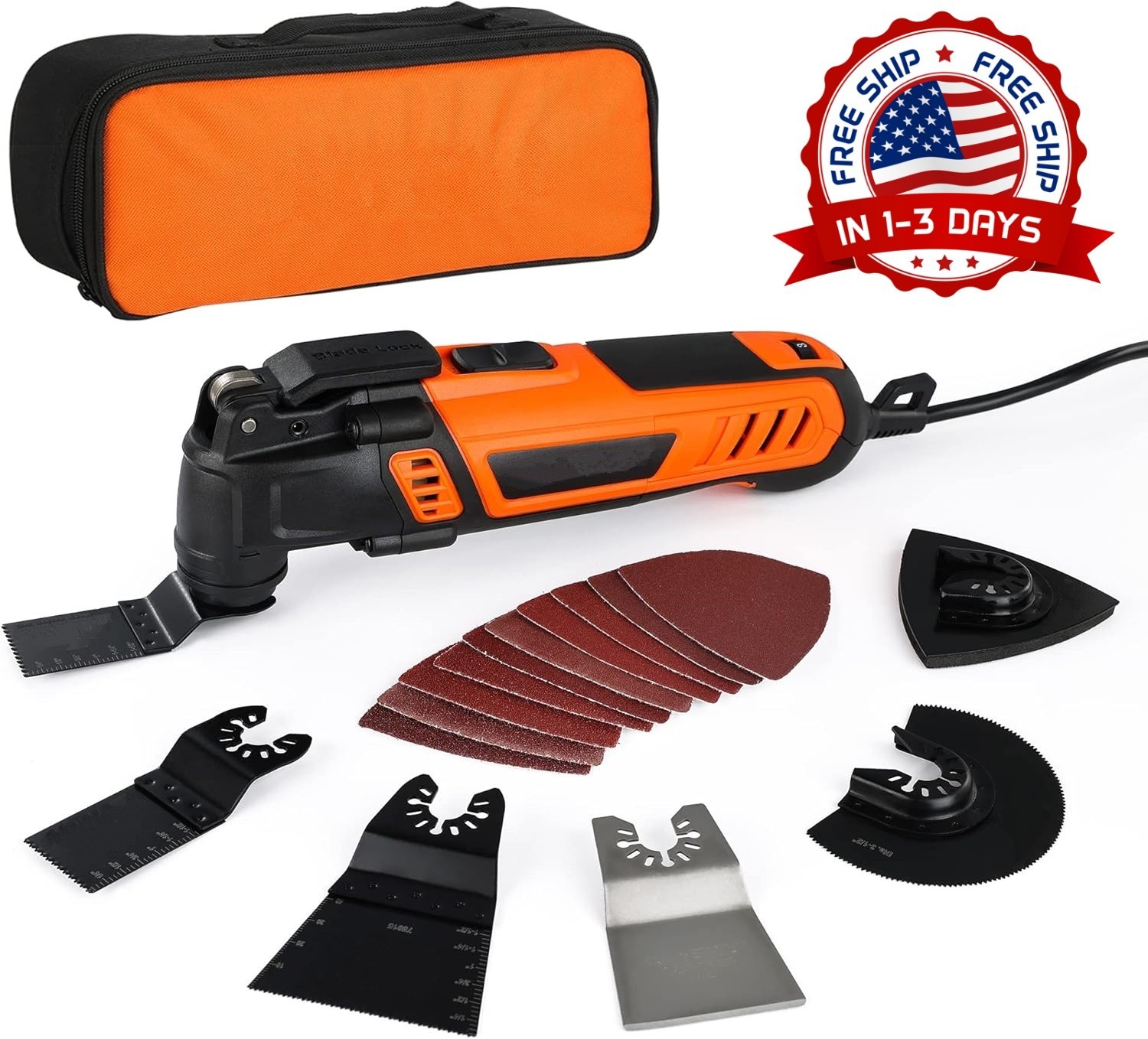 4A 7-Speed Oscillating Multi-Tool Sierra US New