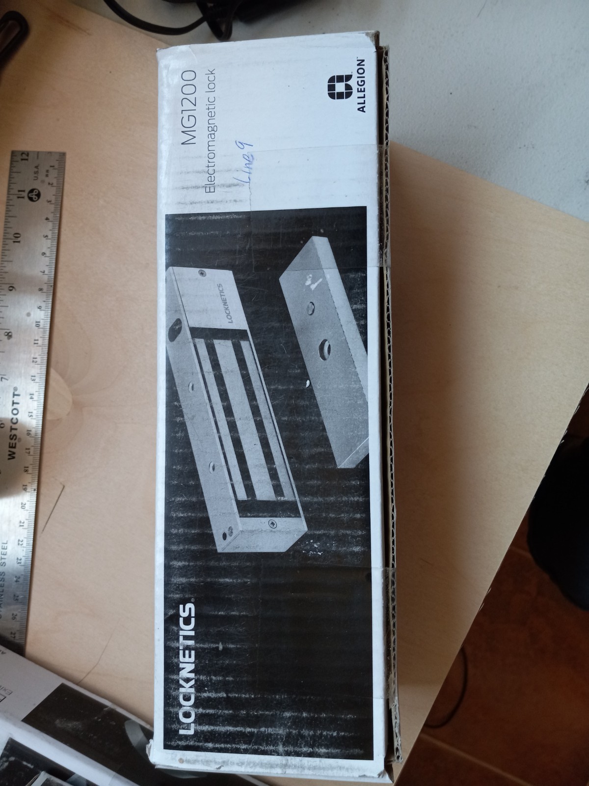 LOCKNETICS MG1200-32D Electromagnetic Lock-Sealed Box