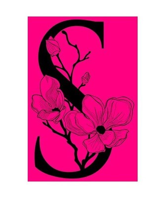 S: Monogram Initial Notebook: Customized Monogrammed Lined Gift Journal: Monogra