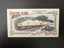 2019 Topps Allen & Ginter Mini Chugging Along Long Distant Train CA-13