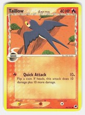 Pokemon TCG Taillow δ Dragon Frontiers 66/101 Common NM