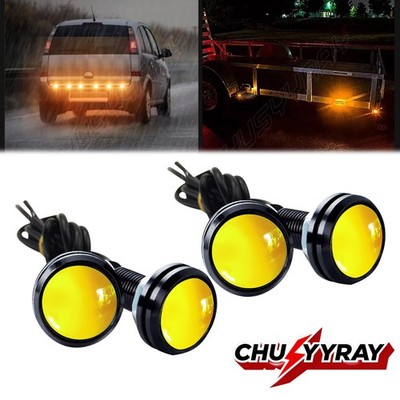 4x Eagle Eye Lamps LED DRL Daytime Running Light 12V Amber For Ram 3500
