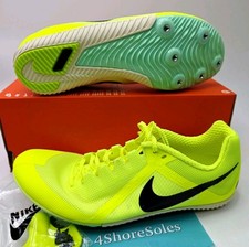 NEW Nike Men's SIZE 9 Zoom Rival Multi Event Volt Racing Spikes Track DC8749 700