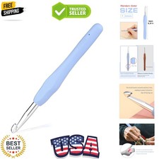 7 mm Crochet Hook, Ergonomic Handle for Arthritic Hands, Extra Long Knitting ...