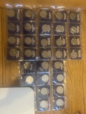 Olympic 50p coins full set and spares and £2 Olympic coins in good circulated 