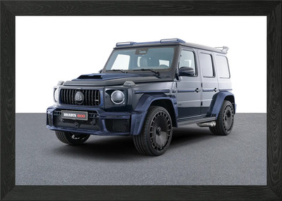 Brabus 800 SUV Gerahmtes Wandbild Poster Leinwanddruck Bild