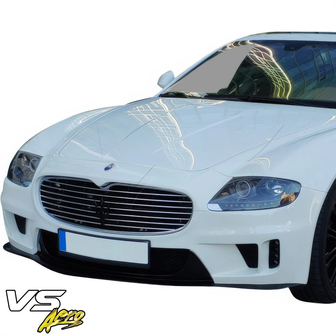 VSaero FRP WAL Front Bumper for Quattroporte Maserati 09-12 vsaeropart_109092