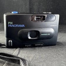 Ansco Pix 35 Panorama Focus Free 35mm Film Point  Shoot Camera Tested