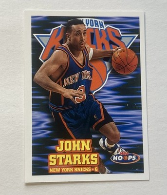 1997-98 Skybox NBA Hoops John Starks #106 New York Knicks | eBay
