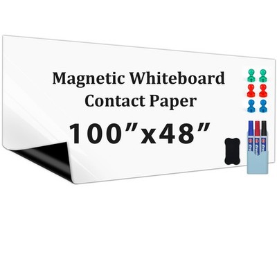 Magnetic Whiteboard | Dry Erase Board   Wall Decal Sticker for Home, Office &...