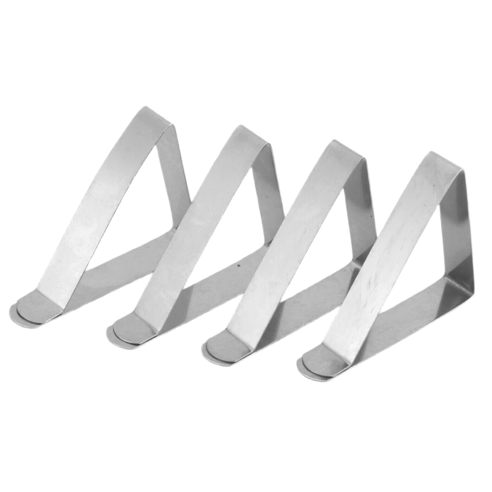 4 Pcs Stainless Steel Tablecloth Clip,Non-Slip Adjustable Table Cover6945