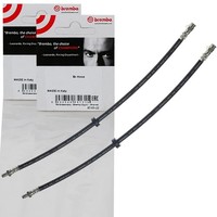 2X Brembo BremsschlÄUche Vorne Oben Unten Beidseitig Passend FÜR CitroËN Jumper