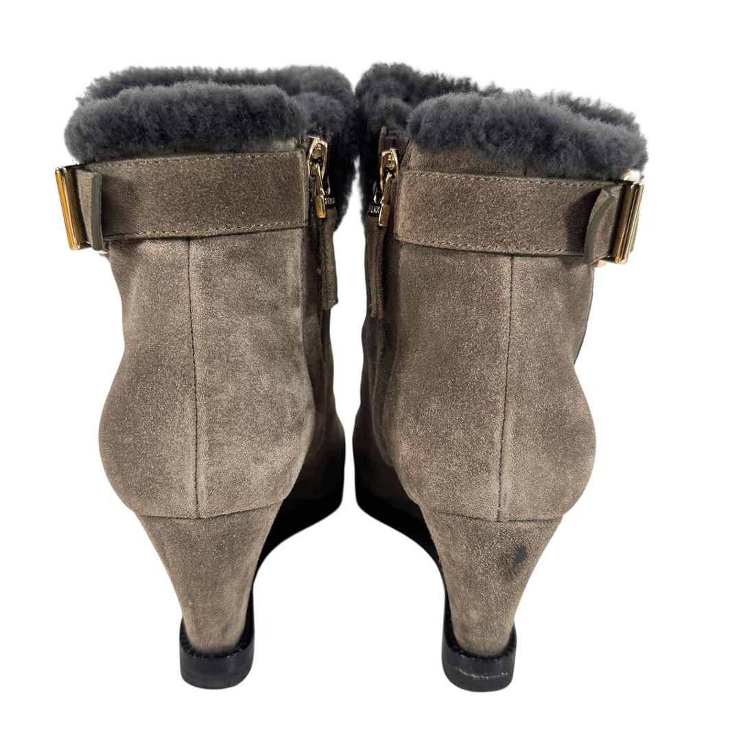 FENDI Short Mouton Boots 35.5 Auth Women | eBay