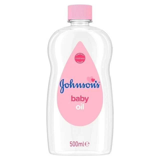 Johnson's Baby Oil for Delicate Skin 500ml Pure & Gentle Daily Care-Soft Skin