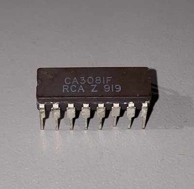 Circuit Intégré RCA CA3224E - Original Et Neuf, Emballage D'origine