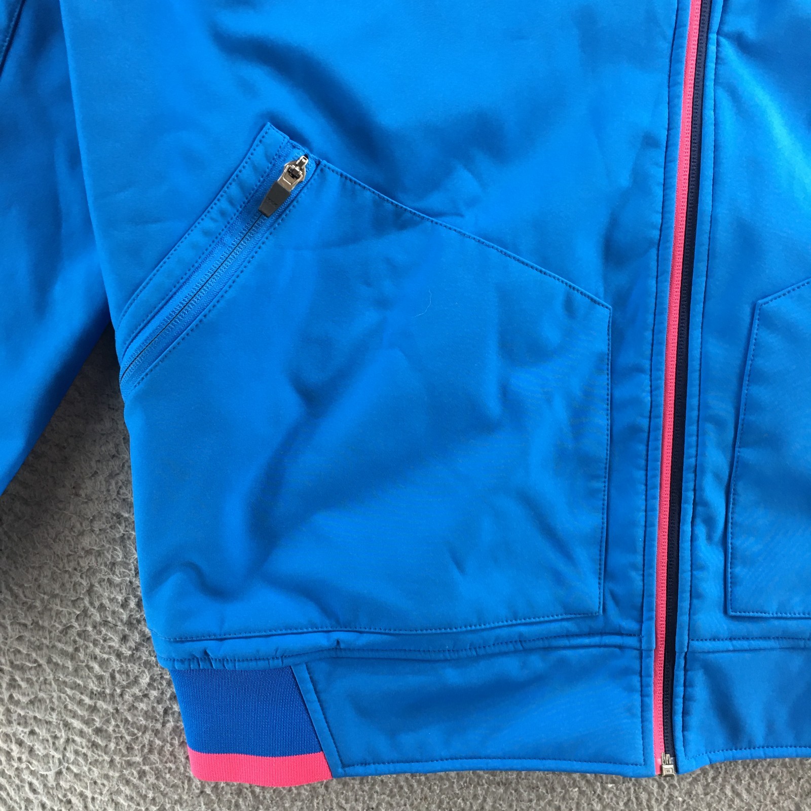 Bunker Mentality Basic Jacket Men XXL Blue Polyes… - image 5