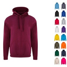 Womens Mens Hoodie Pullover Hooded Sweatshirt Jumper Soft Warm Fleece Inner